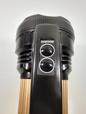 Потужний акумуляторний світлодіодний ліхтар DAT AT-398 — надзвичайно потужний лі. . фото 7