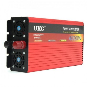 
Преобразователь авто инвертор UKC 24V-220V AR 4000W c функцией плавного пуска
П. . фото 2