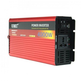 
Преобразователь авто инвертор UKC 24V-220V AR 4000W c функцией плавного пуска
П. . фото 7