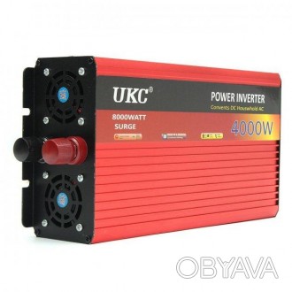 
Преобразователь авто инвертор UKC 24V-220V AR 4000W c функцией плавного пуска
П. . фото 1