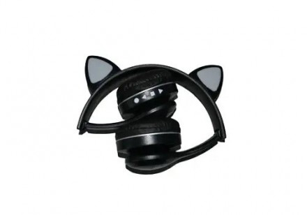 
Оригинальные беспроводные наушники с кошачьими ушками Cat STN-28 – это настоящи. . фото 4