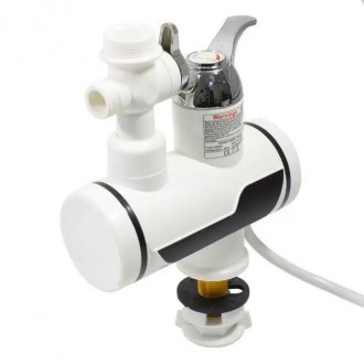 Водонагреватель проточный с душем RX-003-1 (боковой)
Кран водонагреватель даст в. . фото 4