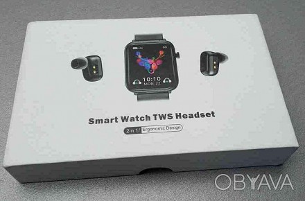 Смарт-годинник X5 TWS Bluetooth-гарнітура Бездротові навушники 2в1 
Особливості . . фото 1
