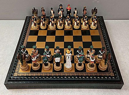 Подарочный набор Шахматы "Бородинское сражение"
Состоит из набора фигур рыцарей,. . фото 10