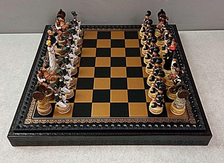 Подарочный набор Шахматы "Бородинское сражение"
Состоит из набора фигур рыцарей,. . фото 11