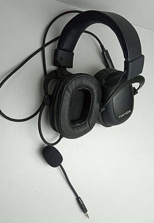 Навушники Hator Hypergang Evo HTA-810
Тип навушників — Повнорозмірні
Діапазон ча. . фото 8