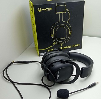 Навушники Hator Hypergang Evo HTA-810
Тип навушників — Повнорозмірні
Діапазон ча. . фото 5