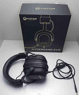 Навушники Hator Hypergang Evo HTA-810
Тип навушників — Повнорозмірні
Діапазон ча. . фото 2