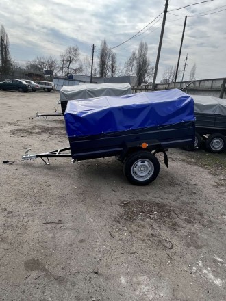 Новий причіп від заводу 200х130х35 та інші моделі, в подарунок тент. Катеринопіль. фото 1 Новий причіп від заводу 200х130х35 та інші моделі, в подарунок тент. Катеринопіль. фото 1