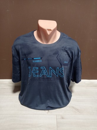 Чоловічі футболки батал Джинс 50-58 розміри сіра синя хакі
 
Футболка, спортивна. . фото 4
