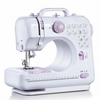 Опис Швейна машинка автоматична Sewing Machine FHSM-505, 12 функцій Педаль у ком. . фото 2