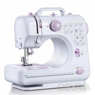 Опис Швейна машинка автоматична Sewing Machine FHSM-505, 12 функцій Педаль у ком. . фото 1