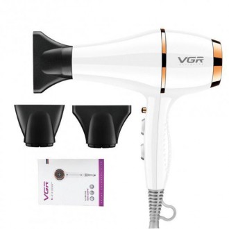 Професійний фен для укладання волосся VGR - мотор змінного струму гарантує довгу. . фото 3