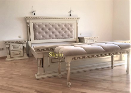 Пропонуємо дубове ліжко Британія у класичному стилі.

Ціна вказана за ліжко Бр. . фото 8