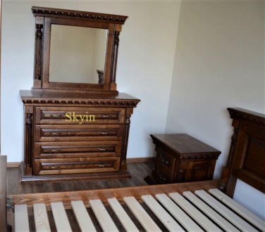 Пропонуємо дубове ліжко Британія у класичному стилі.

Ціна вказана за ліжко Бр. . фото 6