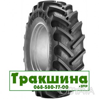 Шина BKT Agrimax RT-855 (с/х) 12.40 R28 124A8/124B - це сільськогосподарська шин. . фото 1