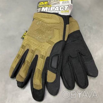 Перчатки тактические штурмовые Mechanix M-PACT Gloves L Койот