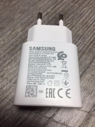 Супер Швидкий зарядний пристрій для Samsung EP-TA800
Максимальна потужність заря. . фото 2