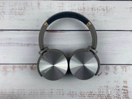 Беспроводные накладные наушники Sony MDR-XB950BT Bluetooth Серые