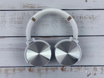 Беспроводные накладные наушники Sony MDR-XB950BT Bluetooth Белые