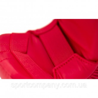 Перчатки для карате с лицензией WKF красные без защиты большого пальца кожзам на. . фото 5
