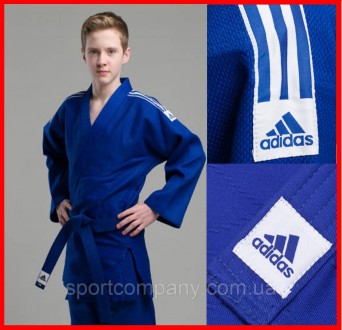 Тренировочное кимоно Adidas для дзюдо Adidas Training.Изготовлено из высококачес. . фото 2