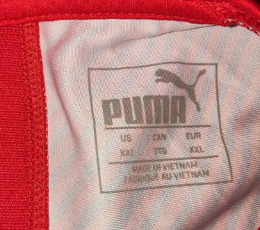 Футболка Puma, размер-XXL, длина-78см, под мышками-60см, новое состояние, высыла. . фото 6