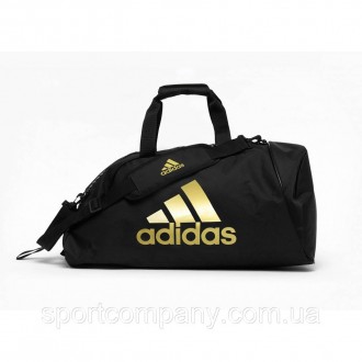 Сумка-рюкзак с золотым логотипом ADIDAS дорожная спортивная сумка большая сумка . . фото 3