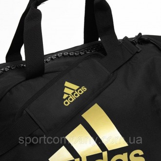 Сумка-рюкзак с золотым логотипом ADIDAS дорожная спортивная сумка большая сумка . . фото 7