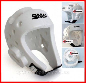 Шлем для карате тхеквондо теквондо Smai защитный тренировочный для единоборств з. . фото 2