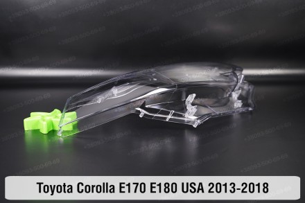 Стекло фары Toyota Corolla E170 E180 USA (2013-2016) XI поколение дорестайлинг п. . фото 4
