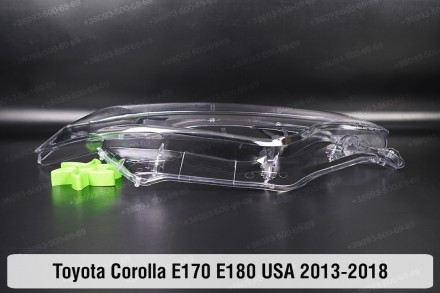 Стекло фары Toyota Corolla E170 E180 USA (2013-2016) XI поколение дорестайлинг п. . фото 7