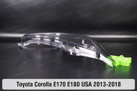 Стекло фары Toyota Corolla E170 E180 USA (2013-2016) XI поколение дорестайлинг п. . фото 9