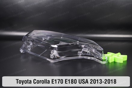 Стекло фары Toyota Corolla E170 E180 USA (2013-2016) XI поколение дорестайлинг п. . фото 8