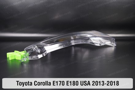 Стекло фары Toyota Corolla E170 E180 USA (2013-2016) XI поколение дорестайлинг п. . фото 5