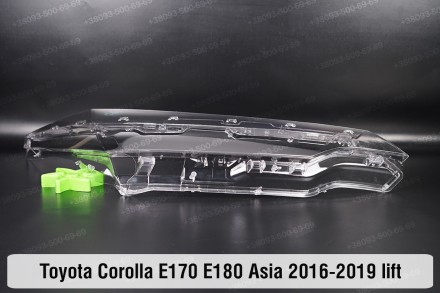 Скло фари Toyota Corolla E170 E180 Asia (2016-2019) XI покоління рестайлінг прав. . фото 9