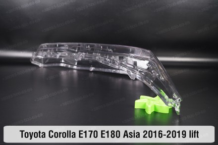 Скло фари Toyota Corolla E170 E180 Asia (2016-2019) XI покоління рестайлінг прав. . фото 7