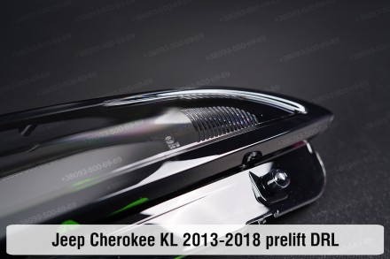 Дневной ходовой огонь (стекло ДХО) Jeep Cherokee KL (2013-2018) I поколение доре. . фото 11