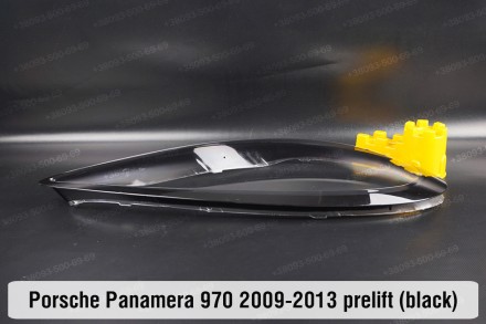 Скло фари Porsche Panamera 970 Black (2009-2013) I покоління дорестайлінг праве.. . фото 6