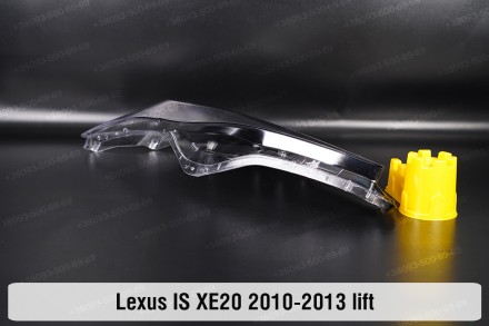 Скло на фару Lexus IS XE20 IS200 IS300 IS350 (2010-2013) II покоління рестайлінг. . фото 9