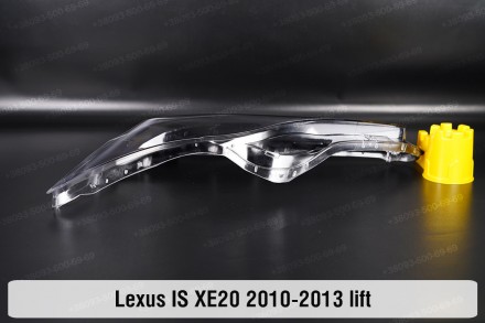 Скло на фару Lexus IS XE20 IS200 IS300 IS350 (2010-2013) II покоління рестайлінг. . фото 6