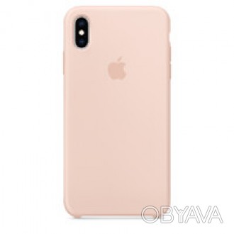 Силиконовый чехол Apple Silicone Case Pink Sand (MTF82) для iPhone XS | X (Уценк