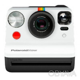 Камера мгновенной печати Polaroid Now i‑Type Instant Camera White/Black — . . фото 1