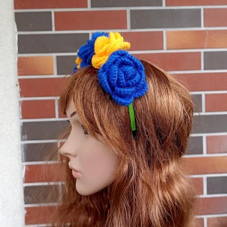 Венок-обруч "Украиночка"
это прекрасное украшение для ваших волос
☑ Каждый венок. . фото 5