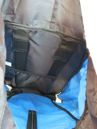
 Туристический походный рюкзак Adventuridge S1645295 45L Голубой с серым С мягк. . фото 11