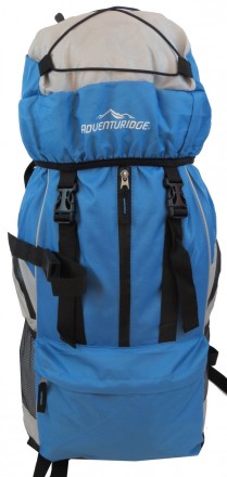 
 Туристический походный рюкзак Adventuridge S1645295 45L Голубой с серым С мягк. . фото 3