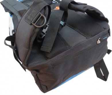 
 Туристический походный рюкзак Adventuridge S1645295 45L Голубой с серым С мягк. . фото 10