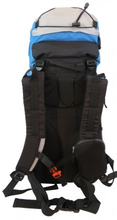
 Туристический походный рюкзак Adventuridge S1645295 45L Голубой с серым С мягк. . фото 7