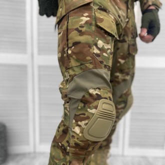 Військова форма ЗСУ тактичний костюм сорочка убакс з налокітниками та штани з на. . фото 6