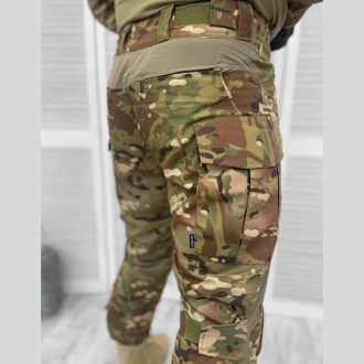 Військова форма ЗСУ тактичний костюм сорочка убакс з налокітниками та штани з на. . фото 4